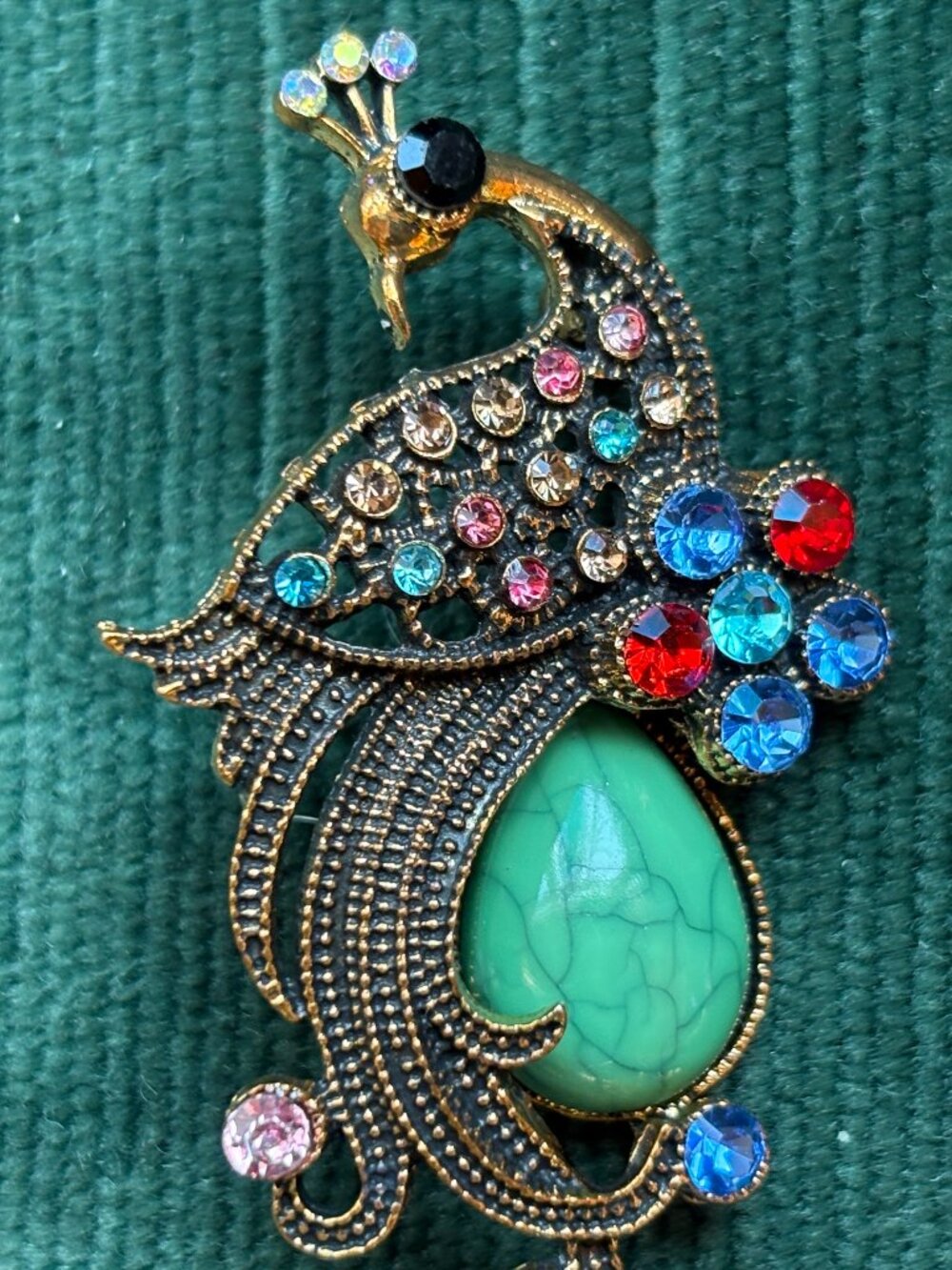 Bird Colorful Brooch-New
